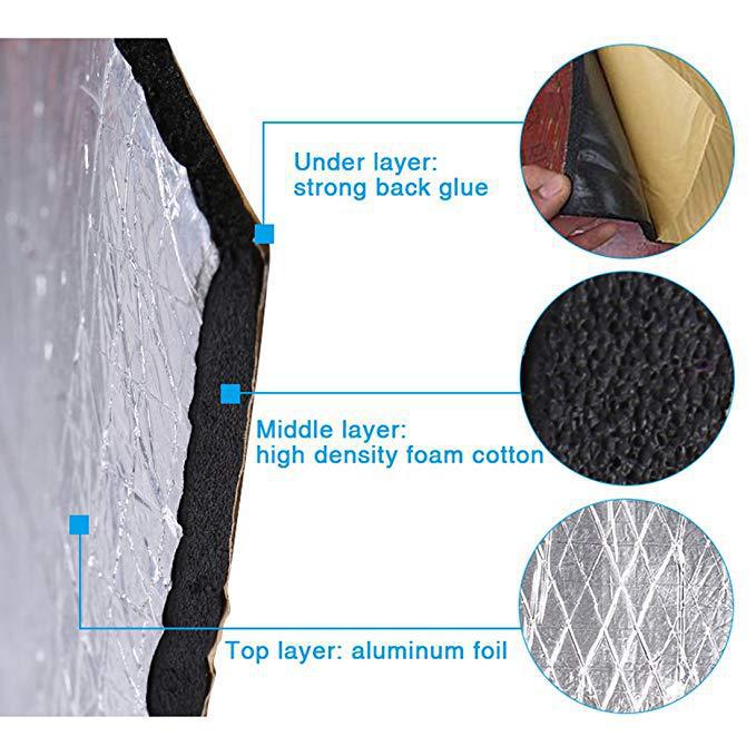 5/10mm Thick-Aluminum Foil Sou - Back Cover Adhesive recension och pris