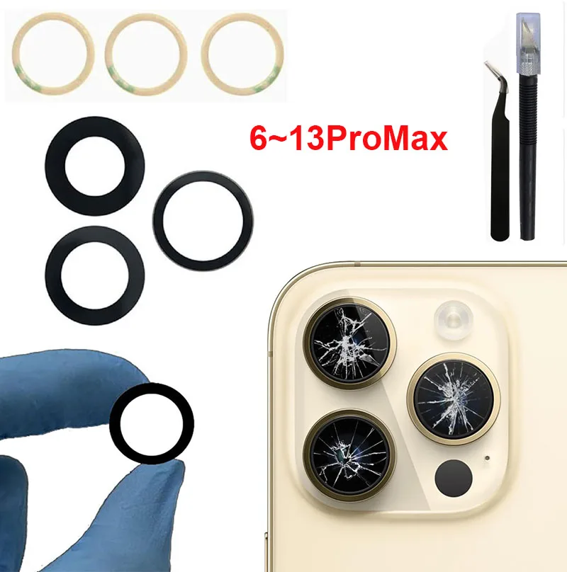 1 Set Back Camera Glass Lens w - Back Cover Adhesive recension och pris