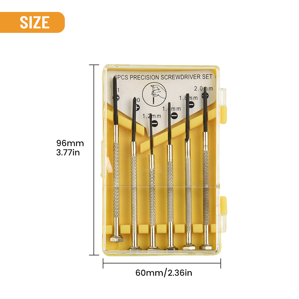 Micro-Size 6pc Screwdriver Kit - Electronics Repair Technician recension och pris