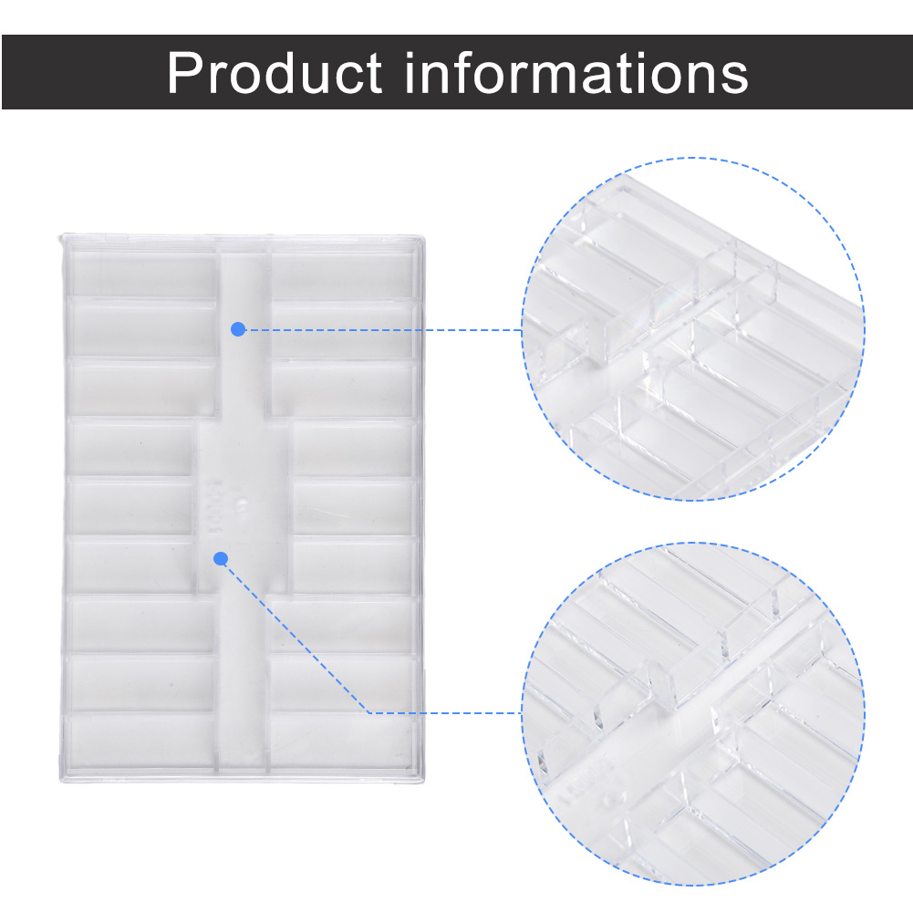 19-Partition Clear Plastic Con - Electronics Repair Store recension och pris