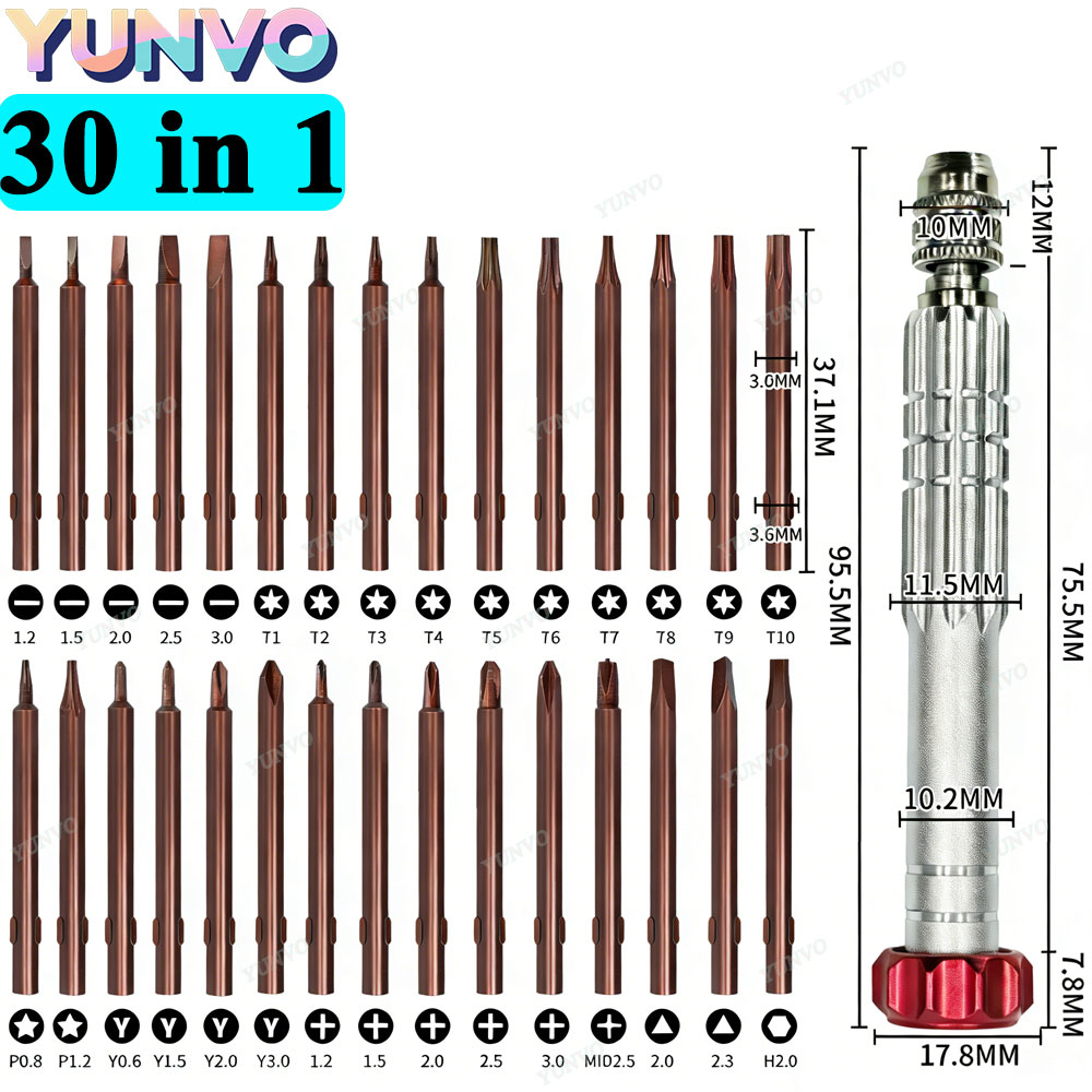 30 in 1 Magnetic Precision Scr - Electronics Repair Training recension och pris