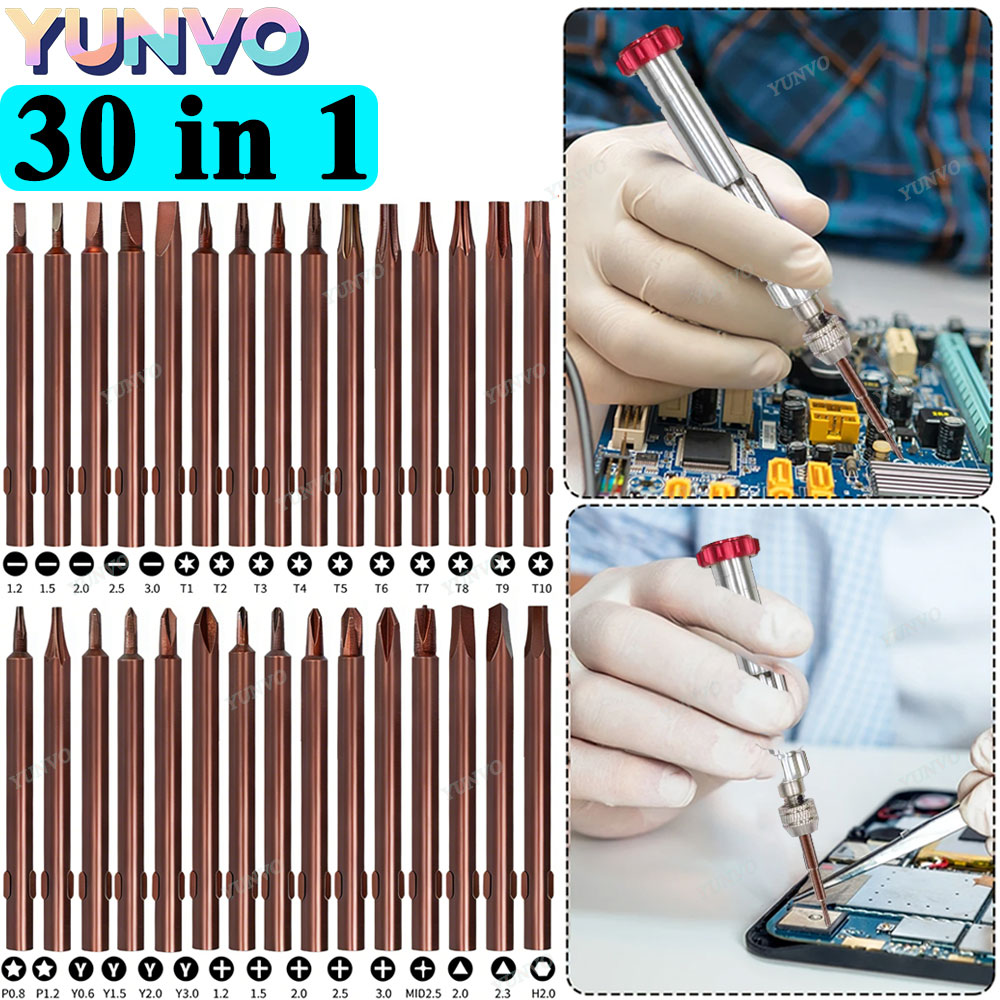 30 in 1 Magnetic Precision Scr - Electronics Repair Training recension och pris
