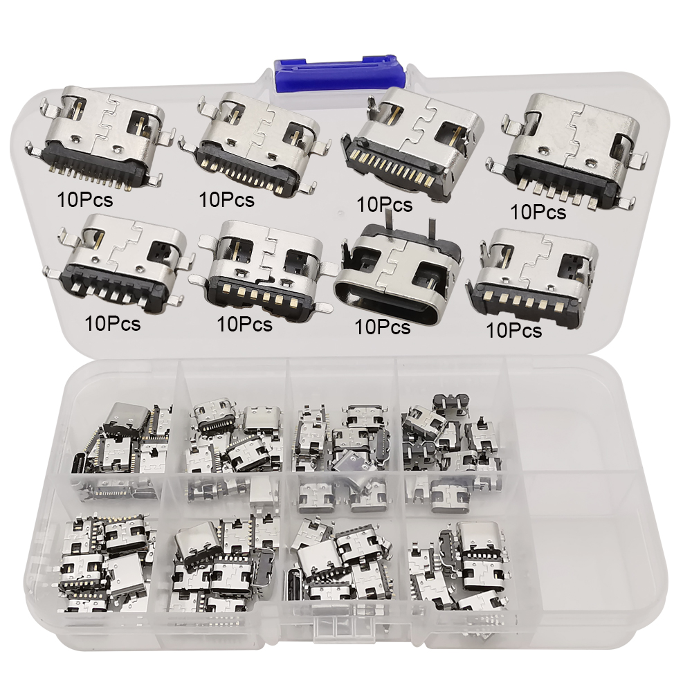 40/80/100Pcs Mix 2Pin 6Pin 16P - Electronics Repair Training recension och pris