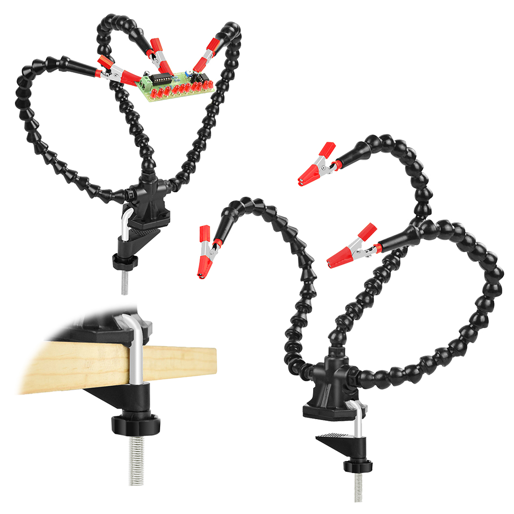 Desk Clamp Soldering Third Han - Pcb Holder Clamp recension och pris