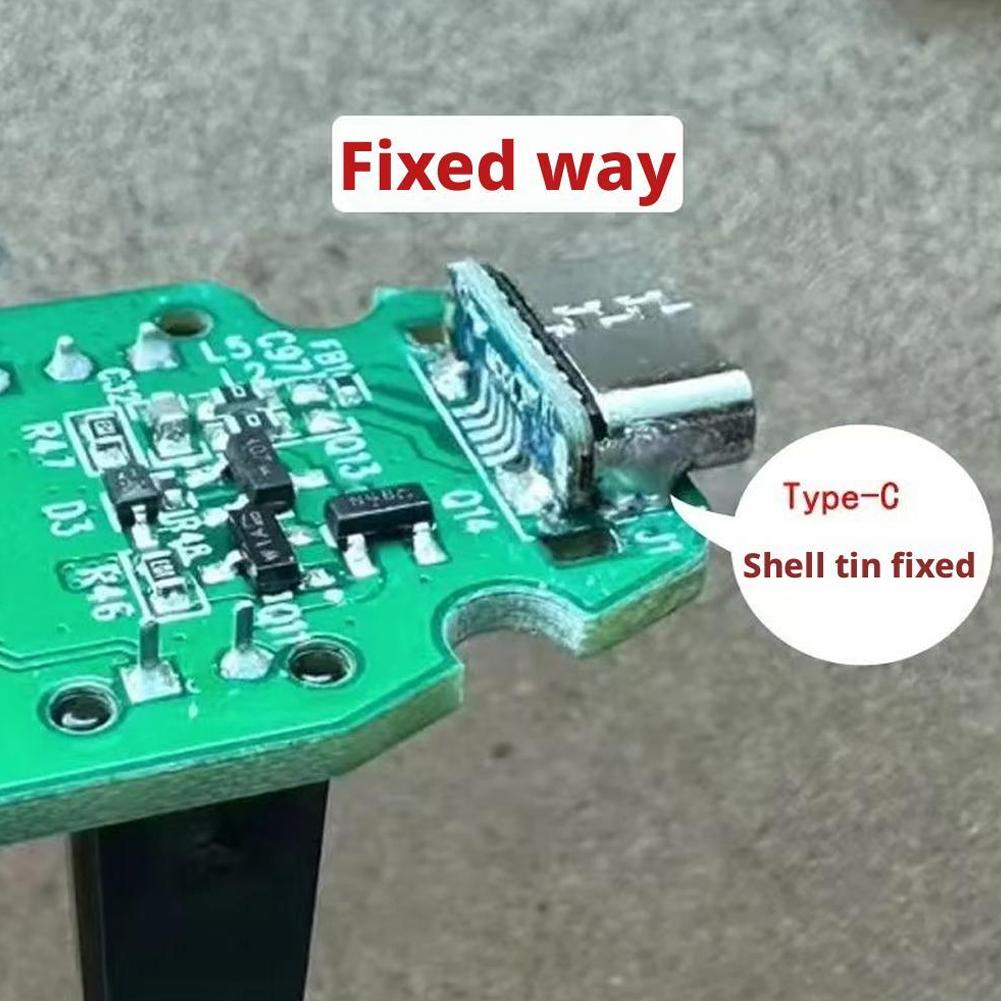 M85k  MicroUSB To Type-C Adapt - Pcb Holder Clamp recension och pris