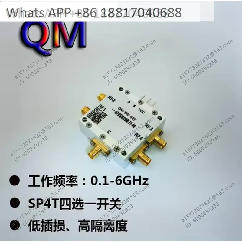 1PC for QM-SW-4ST 0.1-6 GHz SP - Qm Electronics & Repair Services Photos recension och pris