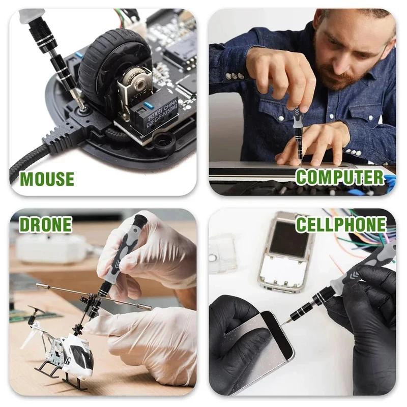Portable 115in1 Magnetic Screw - Electronics Repair Training recension och pris
