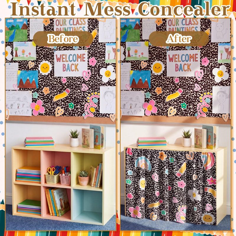 VIKAMA Back To School Cartoon  - Back Cover Adhesive recension och pris