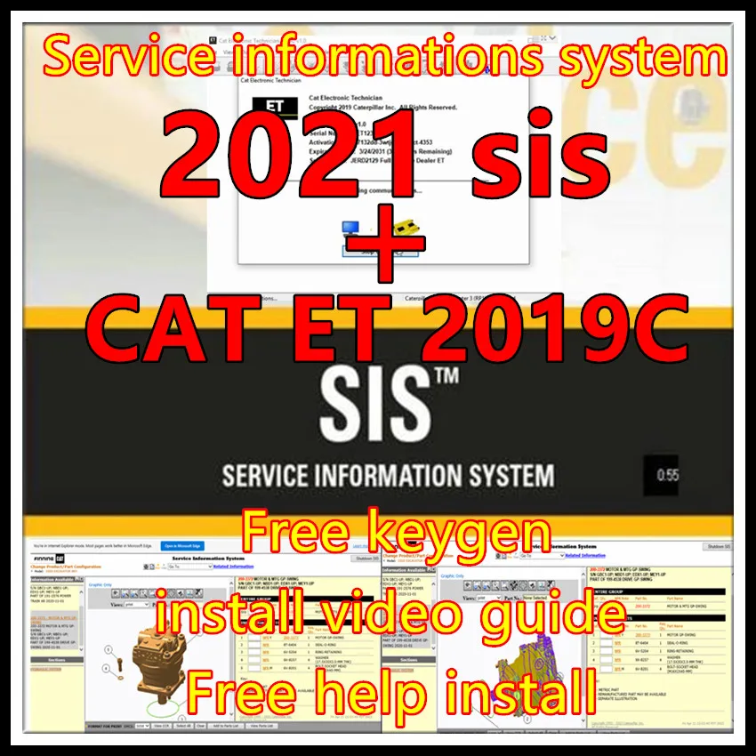 2021 SIS + 2019 C Cat ET 2019C - Electronics Repair Technician recension och pris