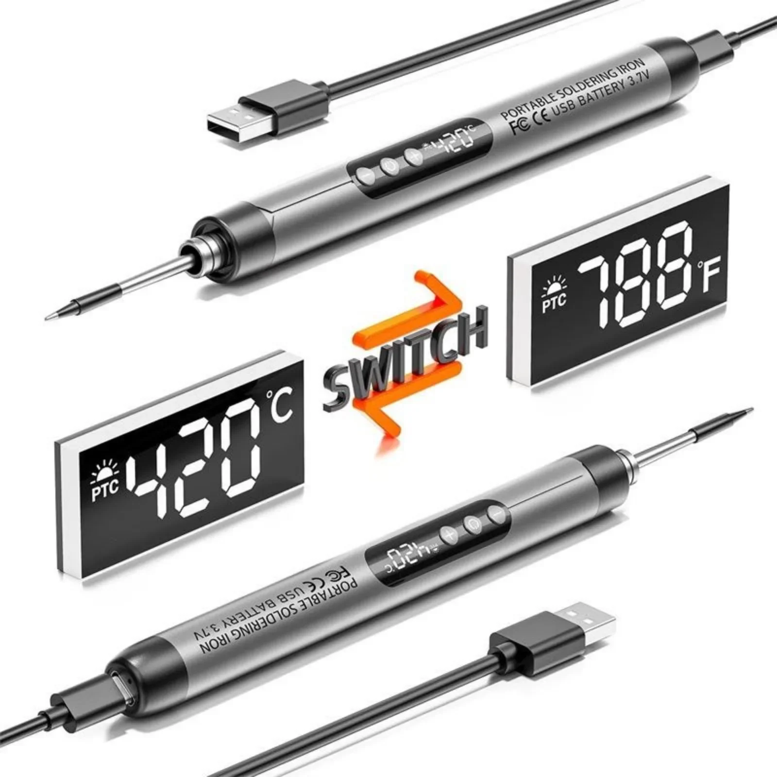 Mini Soldering Iron USB Rechar - Electronics Repair Technician recension och pris