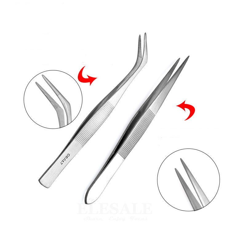Stainless Steel Tweezers Grip  - Electronics Repair Training recension och pris